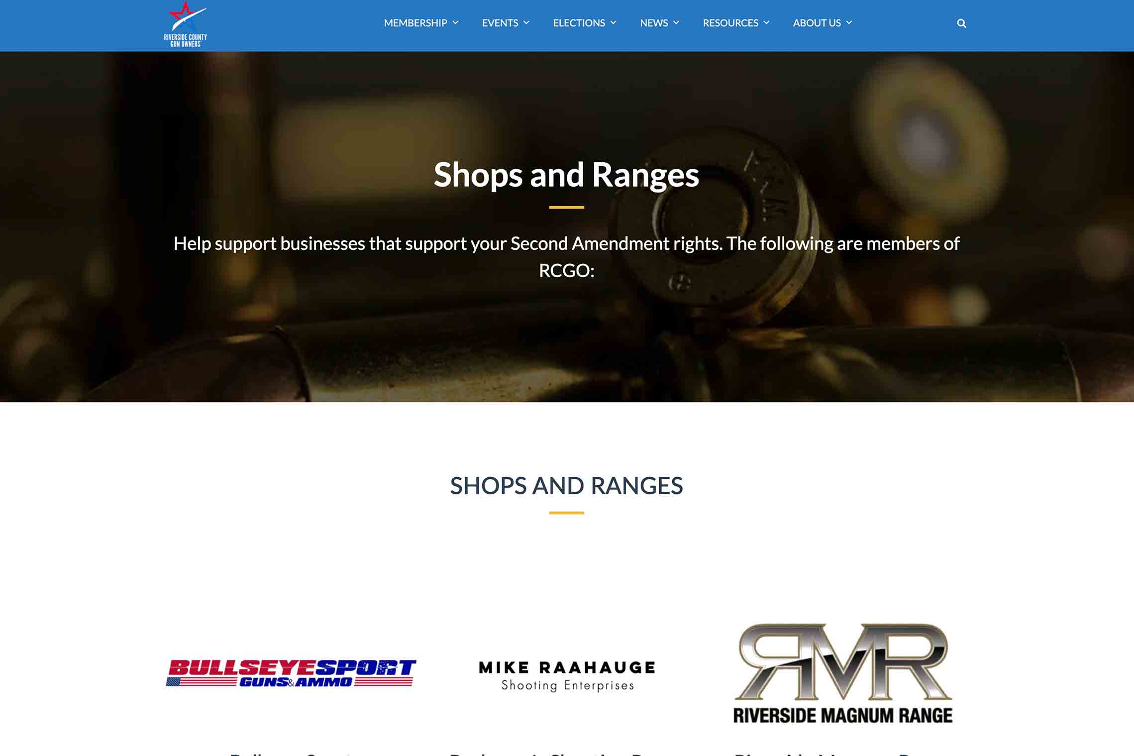 Shops/Ranges Inland Empire County Gun Owners