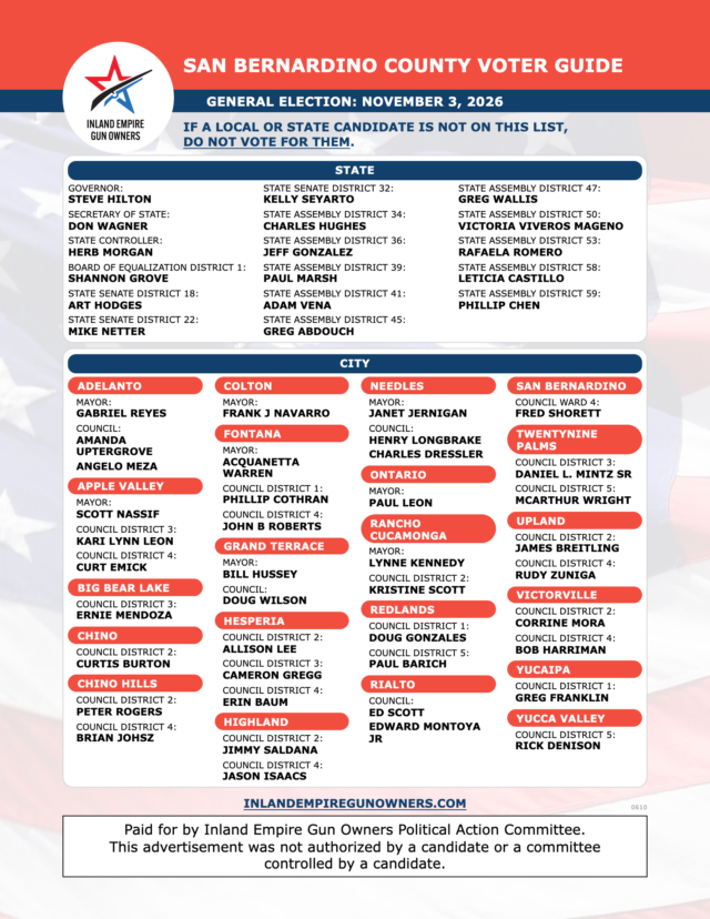 IEGO Voter Guide San Bernardino County November 3 2026